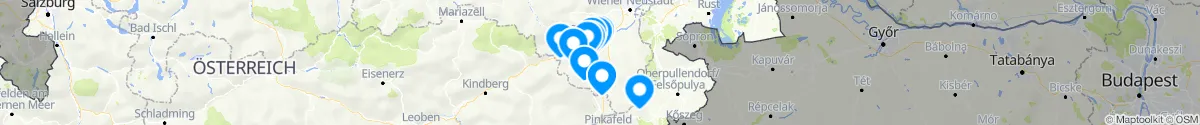 Map view for Pharmacies emergency services nearby Mönichkirchen (Neunkirchen, Niederösterreich)